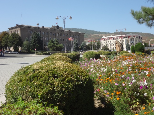 Palácio Presidencial em Stepanakert